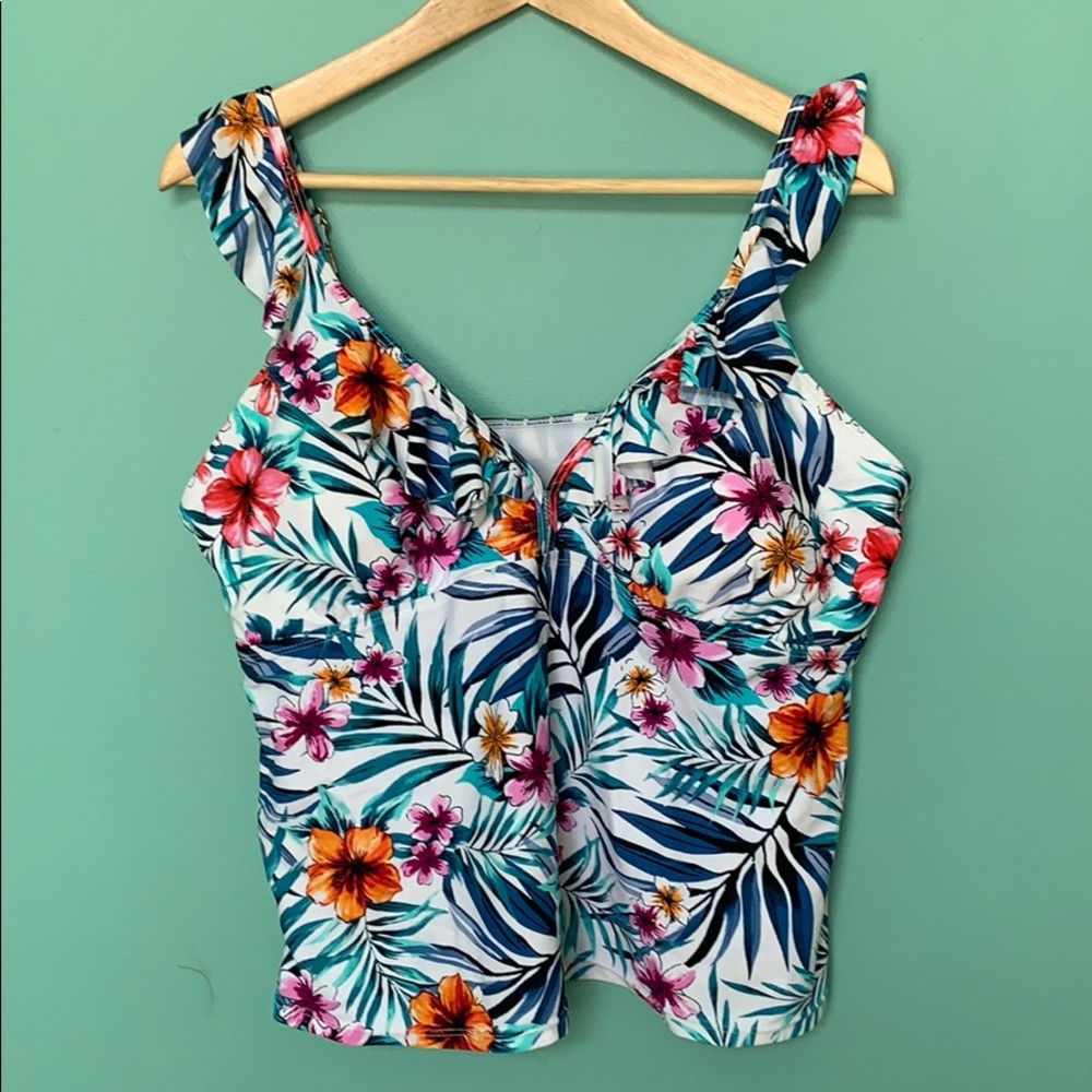 Floral Tankini Top
